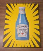 Canvas Heinz tomato ketchup, Ophalen of Verzenden, Zo goed als nieuw, Verpakking