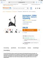 Hometrainer fitbike ride 5, Sport en Fitness, Ophalen, Zo goed als nieuw, Metaal, Hometrainer