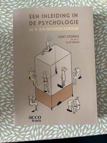 Boek psychologie beschikbaar voor biedingen