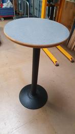 Hoge tafel diameter 60cm, Ophalen, Gebruikt, Metaal