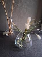 2 grote vazen leonardo, Huis en Inrichting, Woonaccessoires | Vazen, Ophalen, Zo goed als nieuw, Glas