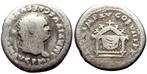 Romeinse munt, Titus (79-81 AD) AR Denarius/Pulvinar, Italië, Zilver, Losse munt