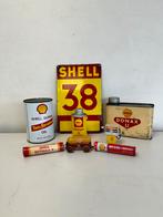 Oude SHELL reclame artikelen, Verzamelen, Merken en Reclamevoorwerpen, Ophalen of Verzenden, Gebruikt, Reclamebord