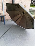 Vissersparaplu 2.50m diameter met kliksysteem. NIEUW, Ophalen of Verzenden, Nieuw