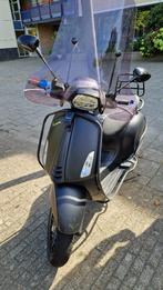 Vespa 50 Sprint Notte met Beugel en Windscherm, Gebruikt, Overige modellen, Ophalen of Verzenden, Klasse B (45 km/u)