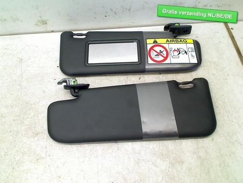ZONNEKLEP zwart set Fiat 500 (312) (735481445), Auto-onderdelen, Interieur en Bekleding, Fiat, Gebruikt