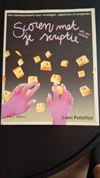 Boek scoren met je scriptie Leen Pollefliet, Ophalen of Verzenden, Zo goed als nieuw, Hoger Onderwijs, Leen Pollefliet