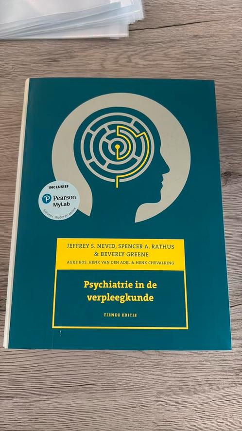 Psychiatrie in de verpleegkunde, 10e editie met MyLab NL toe, Boeken, Schoolboeken, Nieuw, Nederlands, Overige niveaus, Ophalen of Verzenden