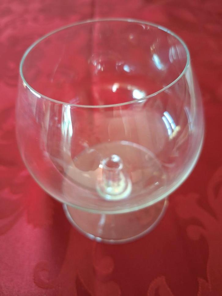 12 verres à Cognac en cristal Val St Lambert, Antiquités & Art, Antiquités | Verre & Cristal, Enlèvement