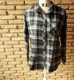 (2)- chemisier femme t.40 noir blanc - casual ladies -, Maat 38/40 (M), Casual ladies, Zwart, Ophalen of Verzenden