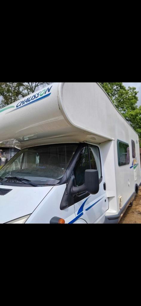 A vendre ford chausson flash 03 année  2007 133000klm 2l3die, Caravanes & Camping, Camping-cars, Particulier, Chausson