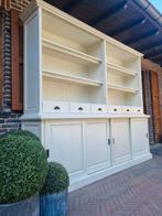 Massief houten boekenkast/bibliotheekkast GRATIS LEVERING, Ophalen of Verzenden, Zo goed als nieuw