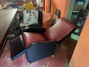 vintage ligzetel jaren 60 beschikbaar voor biedingen