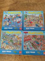 4 puzzels that's life 1000 stuks, Ophalen, Zo goed als nieuw