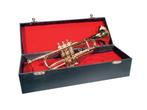 Miniatuur trompet met koffer, goud, 11 cm, Muziek en Instrumenten, Niet ingevuld, Niet ingevuld, Nieuw, Ophalen of Verzenden