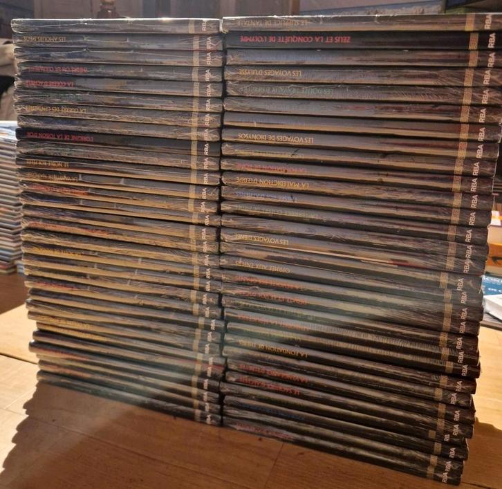 Set van 60 delen — Mythologie — Le Soir Collection, Antiek en Kunst, Antiek | Boeken en Manuscripten, Ophalen of Verzenden