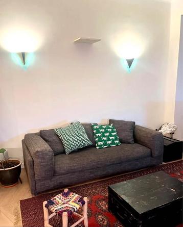 Minotti Driezit sofa - Italiaans design in antraciet beschikbaar voor biedingen