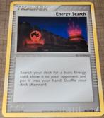 Trainer: Energy Search (86/100), Hobby en Vrije tijd, Verzamelkaartspellen | Pokémon, Ophalen of Verzenden, Zo goed als nieuw