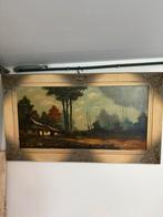 oud schilderij op doek,, Antiek en Kunst, Ophalen