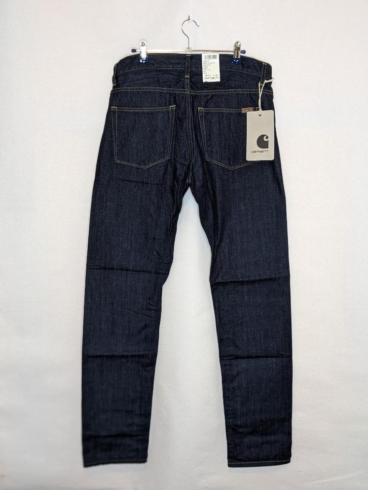 Carhartt WIP Vicious broek 32/34, Kleding | Heren, Spijkerbroeken en Jeans, Nieuw, Overige jeansmaten, Blauw, Ophalen of Verzenden