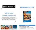 Cadeaubon weekendje met 2 twv 129€, Tickets en Kaartjes, Twee personen, Cadeaubon, Overige typen