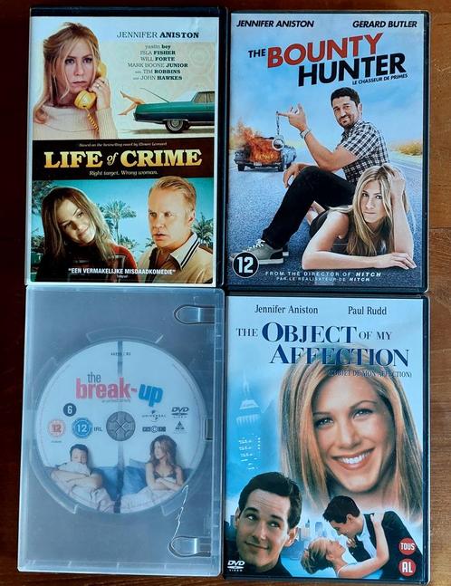 DVD - Jennifer Aniston - 4 stuks, Cd's en Dvd's, Dvd's | Komedie, Gebruikt, Ophalen of Verzenden