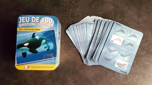 Jeu cartes questions réponses Mers rivières faune, Kinderen en Baby's, Speelgoed | Educatief en Creatief, Zo goed als nieuw, Ontdekken