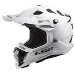 LS2 - MX700 Subverter Evo II Solid Helm Helder wit, Motoren, Overige merken, XL, Ophalen of Verzenden, Nieuw zonder kaartje