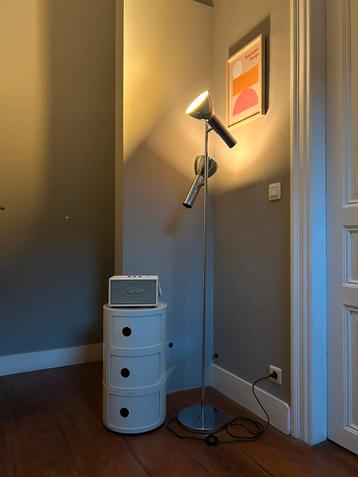 Vintage chroom Vloerlamp – Koch & Lowy voor OMI - ‘70 beschikbaar voor biedingen