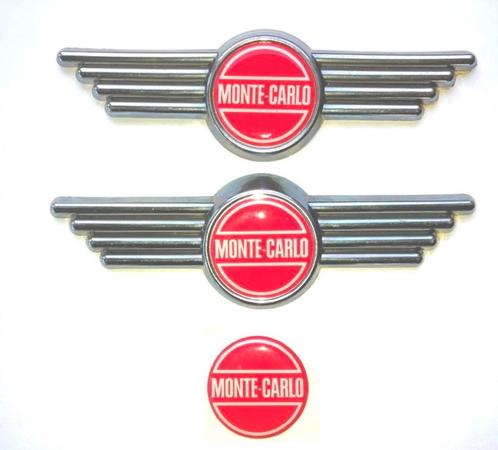 MONTE CARLO badges Classic MINI., Auto-onderdelen, Klein materiaal, Mini, Oldtimer onderdelen, Rover, Austin, Nieuw, Ophalen