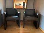 2 mooie bruine zeteltjes, Huis en Inrichting, Fauteuils, Ophalen, Gebruikt