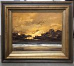 Paul PERMEKE, zonsondergang op zee, Antiek en Kunst, Kunst | Schilderijen | Klassiek, Ophalen of Verzenden