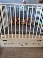 Baby box, Kinderen en Baby's, Ophalen, Gebruikt, Vierkant, In hoogte verstelbaar