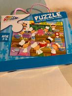Mooie kinderpuzzel in luxe uitvoering, Ophalen of Verzenden, 10 tot 50 stukjes, Zo goed als nieuw, 4 tot 6 jaar