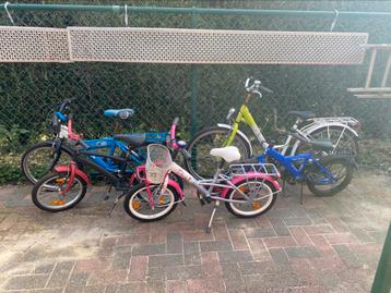 Kinderfietsen diverse maten beschikbaar voor biedingen