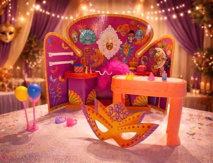 Boutique de masques de bal vintage, Enfants & Bébés, Jouets | Poupées, Utilisé, Barbie, Enlèvement ou Envoi