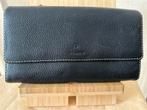 Le tanneur grand portefeuille cuir noir grainé, Ophalen of Verzenden, Zwart, Leder