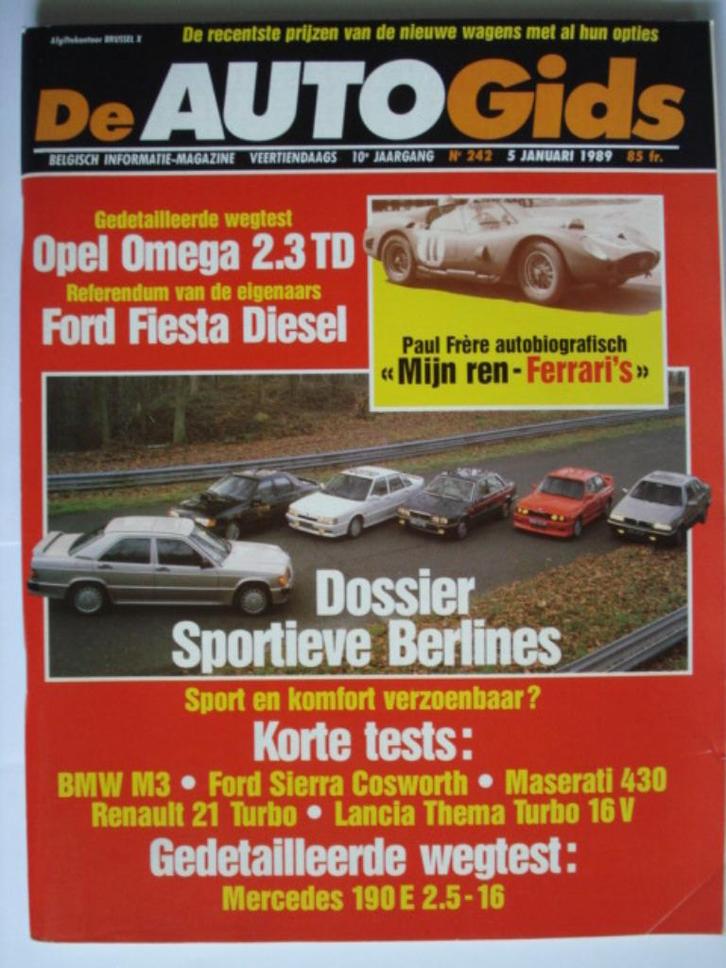 AutoGids 242, Boeken, Auto's | Folders en Tijdschriften, Zo goed als nieuw, Algemeen, Verzenden