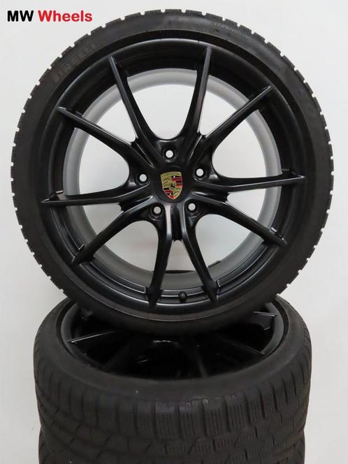 Porsche 20 inch 911 991.2 MKII 4 en 4S velgen winterbanden, Auto-onderdelen, Banden en Velgen, Banden en Velgen, Winterbanden