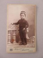 photo CDV Samson Liège kind met wandelstok, Verzamelen, Verzenden, Zo goed als nieuw, Kind, Foto