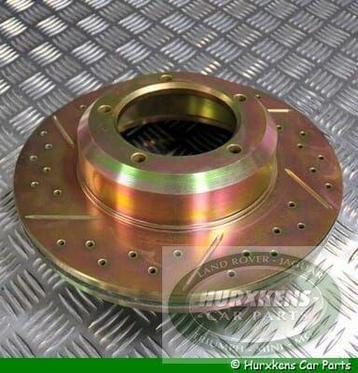 High performance remschijf cross drilled & grooved voor Land beschikbaar voor biedingen