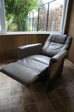 relax in kunstleer, Huis en Inrichting, Fauteuils, Ophalen, Kunststof, Gebruikt, 75 tot 100 cm