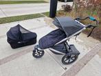 Thule Urban Glide 2 + mand, wintervoetenzak, regenhoes,..., Kinderen en Baby's, Buggy's, Ophalen, Gebruikt, Overige merken, Voetenzak