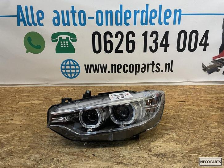 BMW 4 SERIE F32 F33 F36 XENON LED KOPLAMP LINKS 7410787, Auto-onderdelen, Verlichting, BMW, Gebruikt, Ophalen of Verzenden