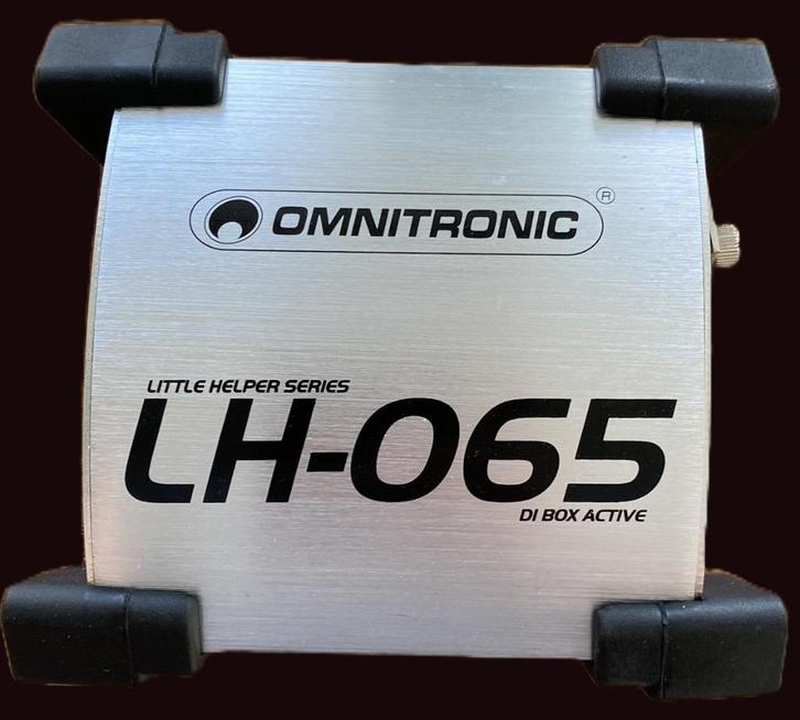 OMNITRONIC LH-065 DI Box active, Muziek en Instrumenten, Instrumenten | Toebehoren, Nieuw, Ophalen of Verzenden
