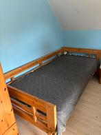 Grenen bed, Ophalen, Gebruikt, Eenpersoons, I