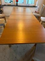 Tafel met 6 stoelen, Huis en Inrichting, Tafels | Eettafels, Ophalen, 50 tot 100 cm, Zo goed als nieuw, Vijf personen of meer