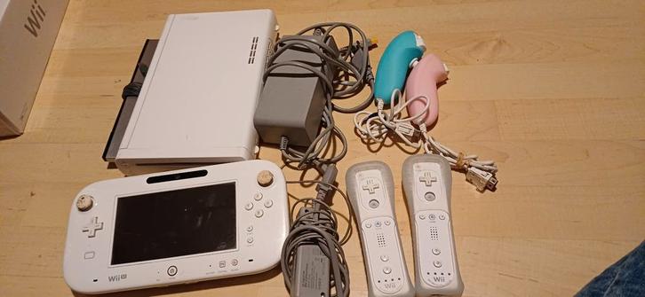 Wii u console, Games en Spelcomputers, Spelcomputers | Nintendo Wii U, Zo goed als nieuw, Ophalen of Verzenden