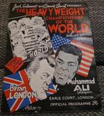 Cassius Clay+Mohamed Ali+Program+1966, Ophalen of Verzenden, Zo goed als nieuw, Meerdere plaatjes