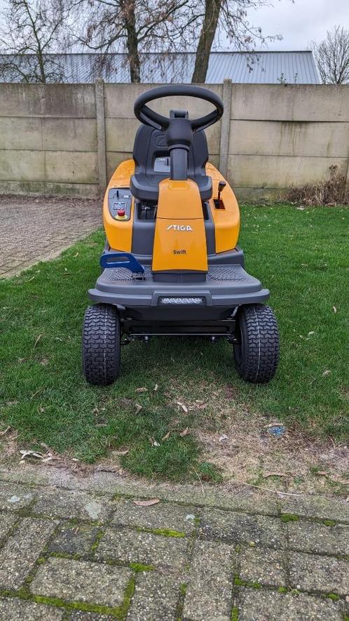 NIEUWE STIGA SWIFT 372E zitmaaier ACCU/ELEKTRISCH (2200m2), Tuin en Terras, Zitmaaiers, Nieuw, Minder dan 90 cm, Elektrische starter